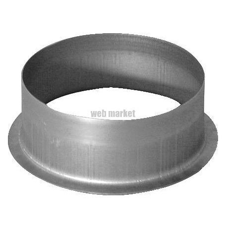 ALDES Piquage équerre plat aluminium - Diamètre 500