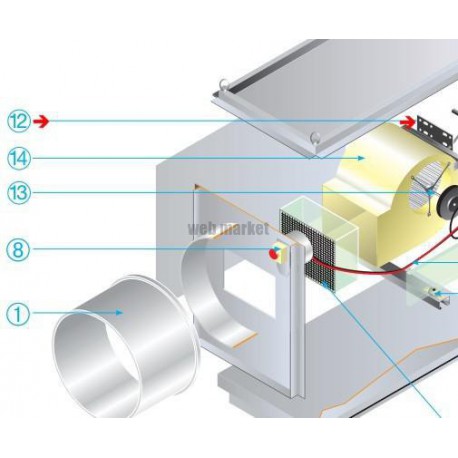 ALDES KIT SUPPORT MOTEUR TVEC3