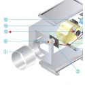 ALDES Cassette filtre G4 979X345X190mm