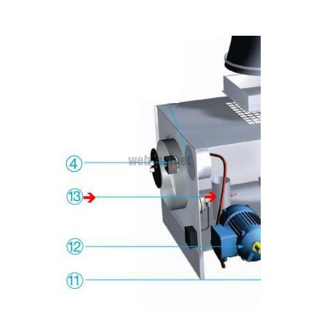 ALDES CÂBLE MOTEUR SILICONE - L EGAL 1500 MM