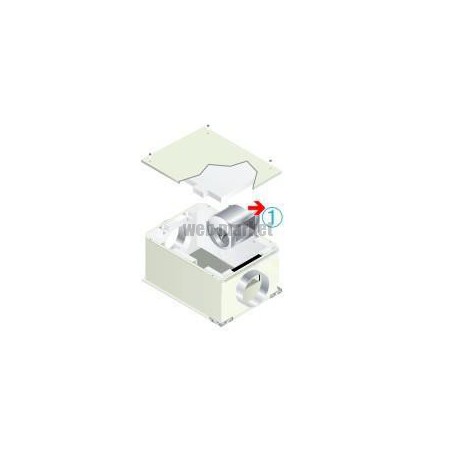 ALDES MOTO-VENTILATEUR TVEC S 1800