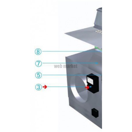 ALDES BOÎTIER + INTERRUPTEUR M/A - C.VEC