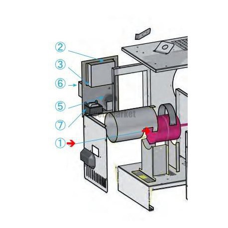 ALDES MOTEUR CVEC 1000 MICRO-WATT + (EMBALLÉ)