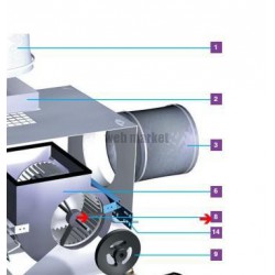 ALDES ROULEMENT + BAGUE - (DIAM) 20 MM INT - (DIAM) 65 MM EXT