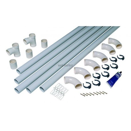 Coude 90° De diamètre 51mm FF petit rayon