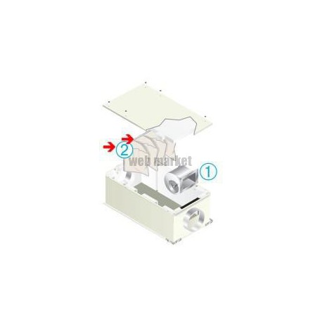 ALDES Filtre F5 pour TVEC Silence 400-600-950