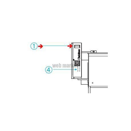 ALDES ARMOIRE ELEC VEC452B 2.2 KW MONO