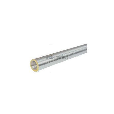 Conduit flexible isolé - GCR - Diamètre 125 mm - Longueur 2 m