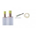 KIT INSTALLATION COMPLET CUIVRE 1/4-5/8 ISOLE M1 LONG(M): 27