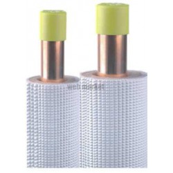 COURONNE CUIVRE 07 EN12735-1 3/8-5/8 ISOLE PE BLANC 07M