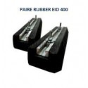 PAIRE DE SUPPORT DE SOL MINI RUBBER EID 400MM 300KG