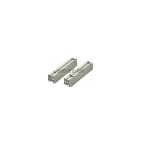 PAIRE DE SUPPORT DE SOL RUBBER FOOT 1000MM AVEC VISSERIE 1000KG