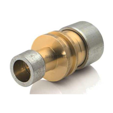 RACCORD DROIT EN LAITON RÉDUIT 3/4 AU 3/8