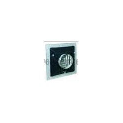 ALDES Diffuseur fixe isolé + plenum dalle plafond 600x600 acier blanc SF704R TP D250