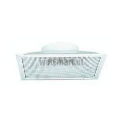ALDES Diffuseur soufflage réglable carré à tôle perforée ouvrante SC310R D315 600x600