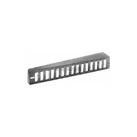 ALDES Registre N à glissière inclinée en acier galva pour grille de conduit 625x125