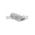 Manchette Optiflex D125 droite avec 1 piquage pour conduit ovale