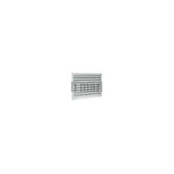 ALDES Grille extérieure murale en alu brut pour air neuf ou vicié AG 639 1000x1000mm