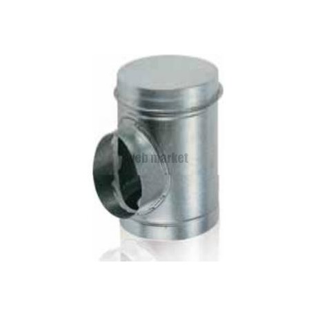 Té souche comble - TEC - Diamètre 355 mm - Piquage 355 mm - Avec joint