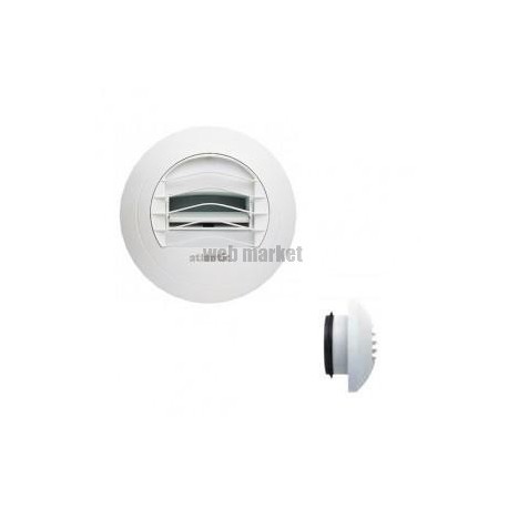 Be 45 j - bouche d'extraction autoreglable avec manchette 45 m3/h diametre 125