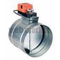 Rag 200 mot230v - registre antigel motorise etanche 2 positions diametre 200