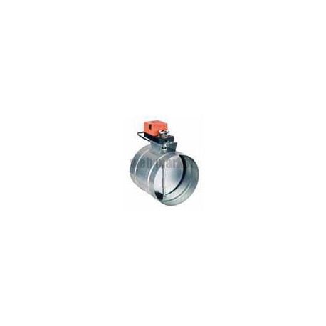 Rag 355 mot230v - registre antigel motorise etanche 2 positions diametre 355