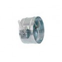 Rr 450 ej - registre de reglage galvanise a joints etanche manuel diametre 450