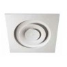 Dac-fp 675/160 - diffuseur regl.alu d160 pour fx plaf.67