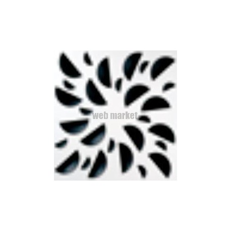 Next-klin 600 noir - diffuseur souf.600x600 buses abs noi