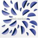 Next-klin 675 bleu - diffuseur souf. 675x675 buses abs bl