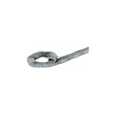 Tr 100/40 A l 6 m - conduit souple pvc rectangulaire renforce section 100x40