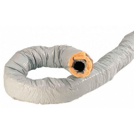 T 127 cr l 10 m - conduit souple pvc calorifuge 10 m diamètre 125 epaisseur 25