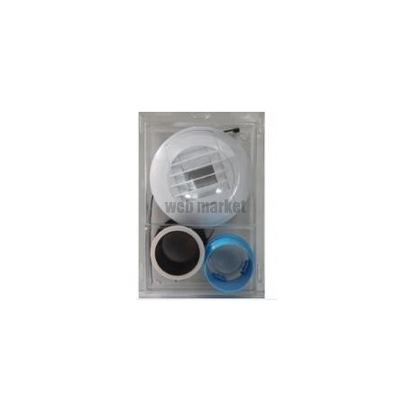 Kit TWIST&GO + bouche auto WC 15m3/h D80 griffes
