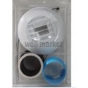 Kit TWIST&GO + bouche auto WC 30m3/h D80 griffes