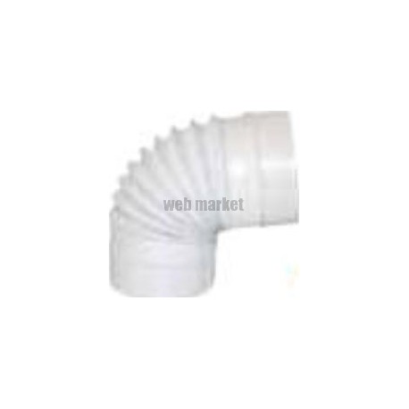 Cavc 100 - coude a angle variable circulaire pvc diamètre 100