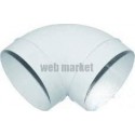 Cc 125 - coude circulaire pvc diamètre 125