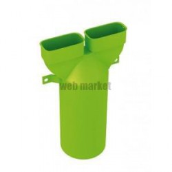 Xrmd 60x130x125 - raccord mixte droit 60x130x125 clip & go avec bouchon