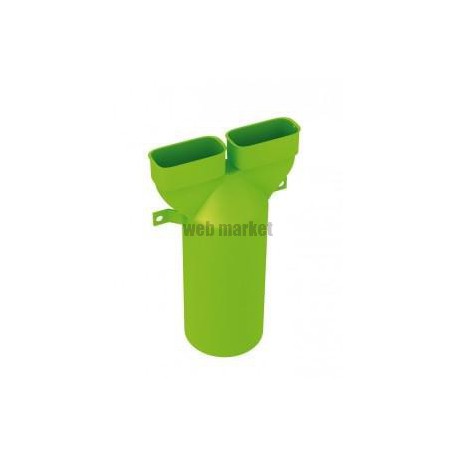 Xrmd 60x130x125 - raccord mixte droit 60x130x125 clip & go avec bouchon