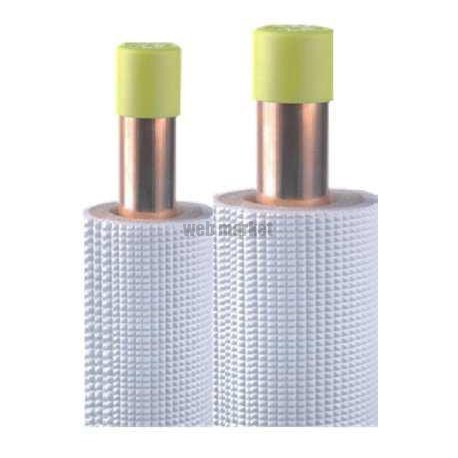 COURONNE CUIVRE 07MM 1/4-1/2 ISOLE PE 20M
