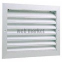 Gae25 400x100 - grille extérieure alu pas 25mm400x100