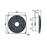 Perf bc 500 t-4p - Ventilateur helicoide tri. 4p d500