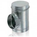 Té souche comble - TEC - Diamètre 125 mm - Piquage 125 mm - Avec joint