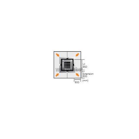 Utg-akxa-w - extension façade 800x800