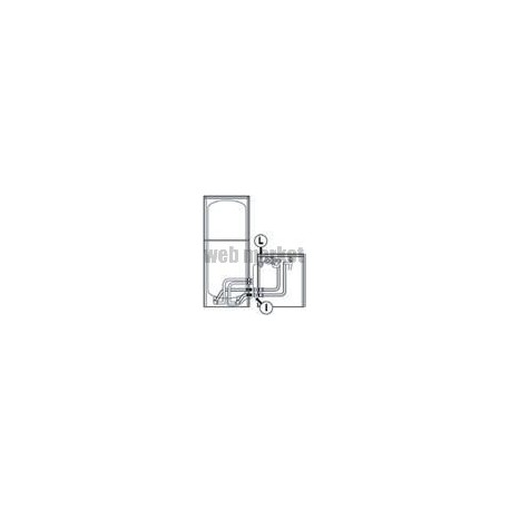 DAIKIN EKFMAHTB SET MONTAGE POUR EAU CHAUDE SANITAIRE DÉPORTÉ