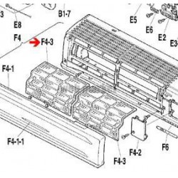 FILTRE A AIR ATKS/XS/FTKS/XS/FT(Y)N20/25-Daikin