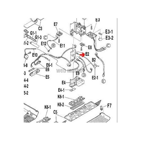 PLATINE CONTROLE  3FB04147-9-Daikin