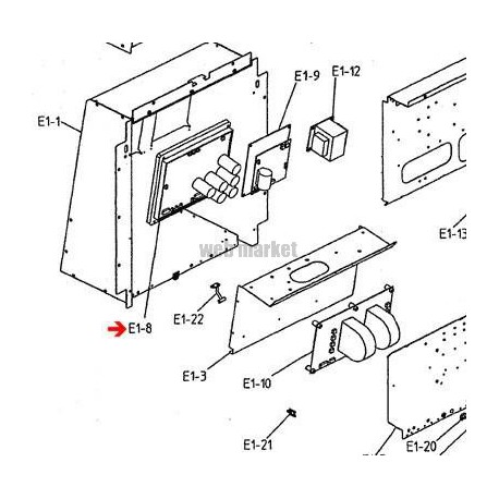 PLATINE INVERTER PC0409-3  2P145783-3-Daikin