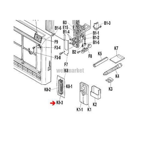 FILTRE PHOTO DESODORISANT FTX/FTK50SUP71AZ-Daikin
