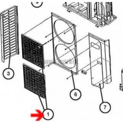GRILLE DE PROTECTION AVANT