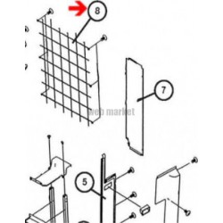 GRILLE DE PROTECTION ARRIERE